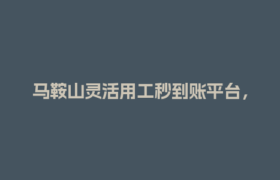 马鞍山灵活用工秒到账平台，工资真的能当天结算吗？